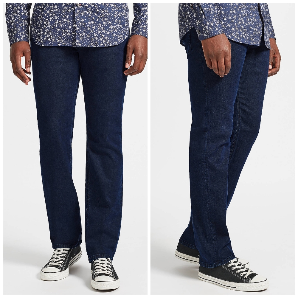 DIESEL Waykee Straight Leg Dark Wash Jeans 31x 30